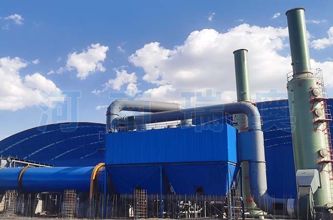 大型煤泥烘干機多少錢一臺？煤泥烘干設備的原理